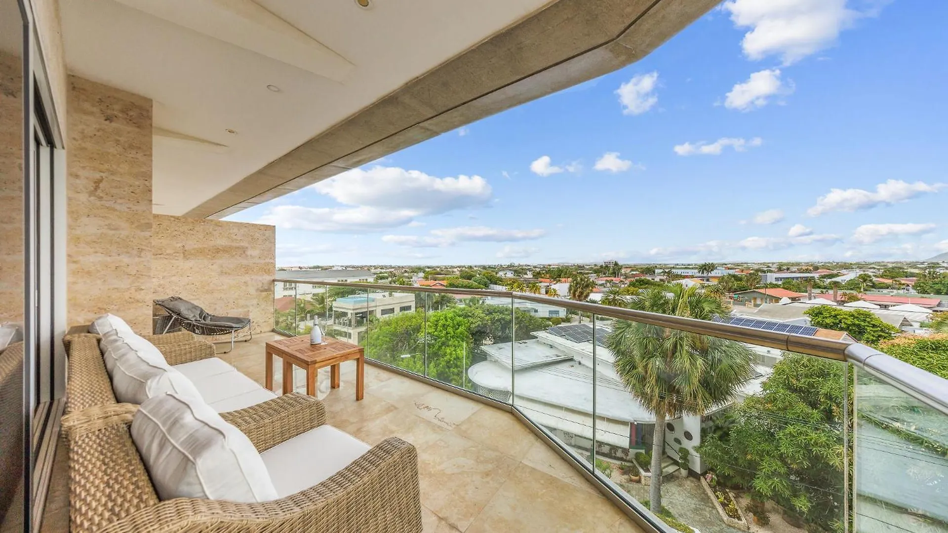 Апартаменты 2 Bedroom Oceanview Condo Coral Shell 3E Ораньестад Аруба